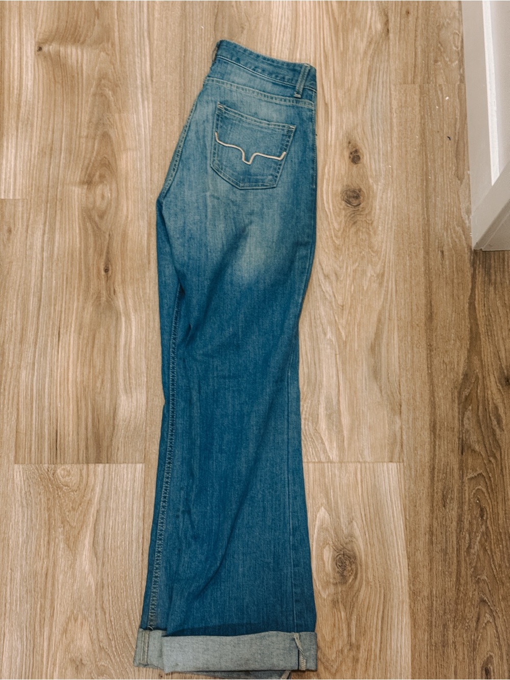 Kimes Ranch Blue Flare Jeans